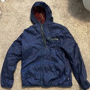Reversible Modern Amusement Cost/insulated Rain jacket